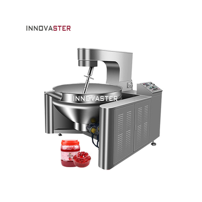 Máquina de mezclado y cocción automática comercial de 100-600L de capacidad para maceta de pasta de semillas de loto
