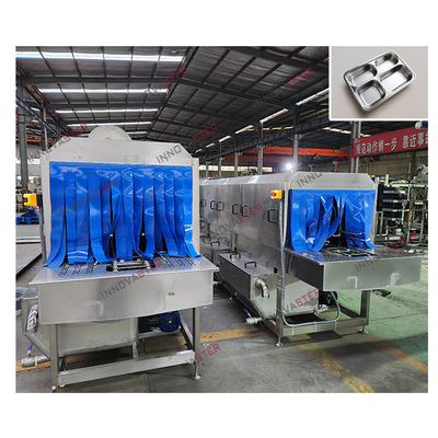 Lavadora de cajas de plástico de 215 kg de capacidad para un funcionamiento rápido en la fabricación directa