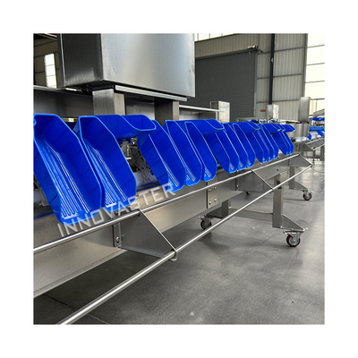 Máquina automática de clasificación de tomates de 2500W de maíz, alimentos y frutas circulares de varios pesos