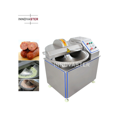 Máquina de corte de cuenco de acero inoxidable para carne y verduras perfectamente picadas