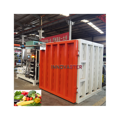 Refrigerador de vacío de gran capacidad de 1000 kg para verduras frescas/carnes/frutas/flores/herbas