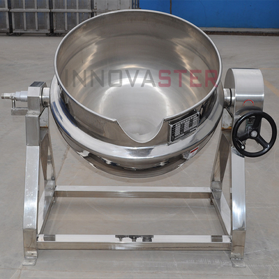 Máquina para hacer sopa de rotación rápida con acero inoxidable 304 y olla de cocción con chaqueta