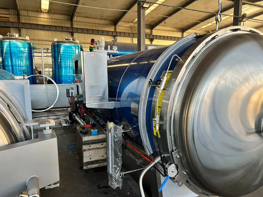 Esterilización a altas temperaturas Botella de vidrio Bolsa de alimentos Esterilizador por presión