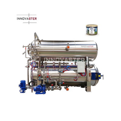 304 Acero inoxidable Leche Café Baño de agua Esterilización de alta temperatura Retorte de autoclave