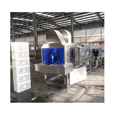 6100*1700*1700mm Máquina de lavado de agua caliente de alta presión para la limpieza