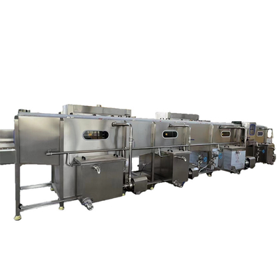 Pasteurizador automático de túnel de 220V/380V de voltaje para obtener beneficios de alta productividad