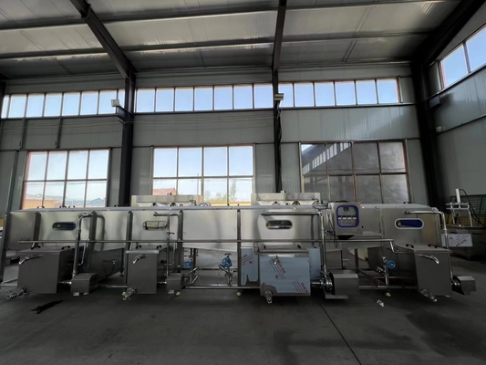 Pasteurizador automático de túnel de 220V/380V de voltaje para obtener beneficios de alta productividad