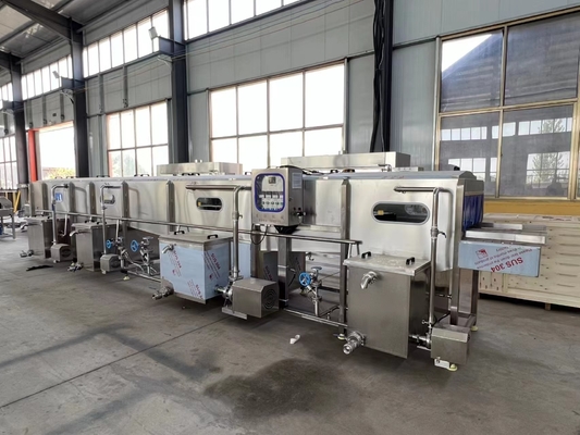 Pasteurizador automático de túnel de 220V/380V de voltaje para obtener beneficios de alta productividad