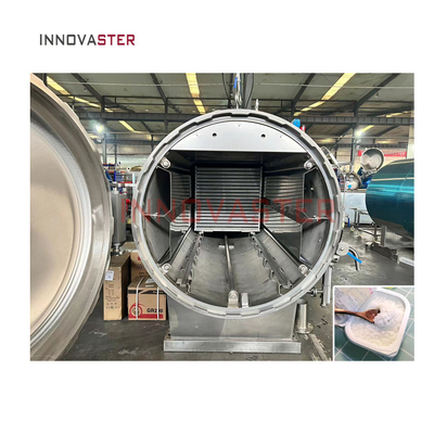 Máquina de vapor de agua caliente de 1 kW para esterilización de alimentos en autoclave industrial Retorte enlatado