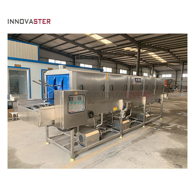 Casilla de cestas de paletas de plástico automática para hornear caja de lavado máquina de secado máquina de lavado de facturación