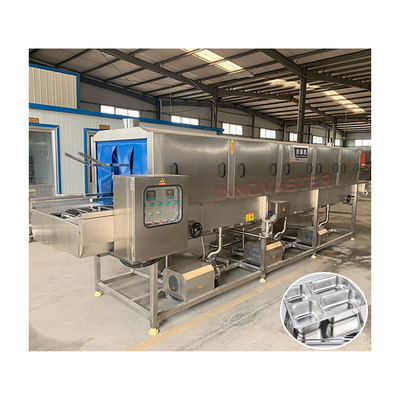 215 KG Lavadora industrial para productos acuáticos Productos del mar Lavadora de cestas de tambor rotativo