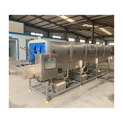 Lavadora automática de aves de corral de plata de alimentos de plástico Lavadora de cestas giratorias