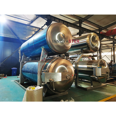 Autoclave de retorte para embalaje de bolsas de plástico de esterilización a altas temperaturas