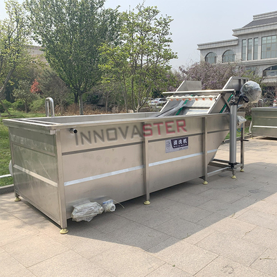 Lavadora de frutas y hortalizas de tipo vórtice de reciclaje de agua con diseño ventajoso