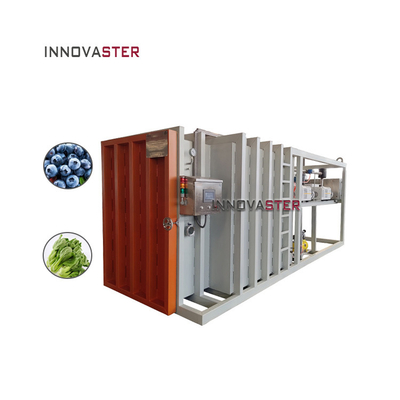 Refrigerador de vacío de capacidad de 1000 kg para lechuga y otras verduras 304 de acero inoxidable