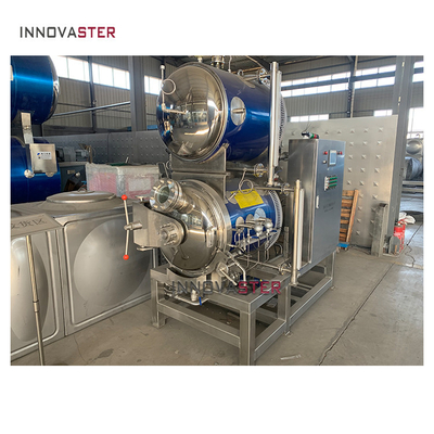 Máquina de retorte de esterilizador de vapor de control automático de temperatura de aire medio para enlatado