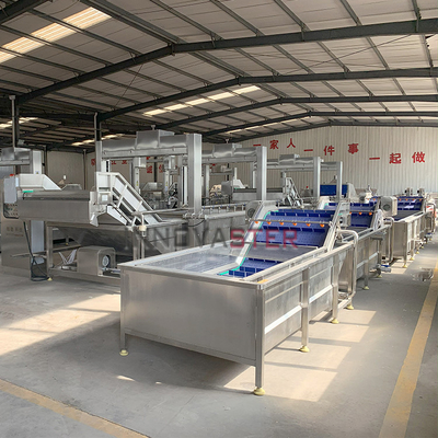 Máquina de limpieza de burbujas de aire de alta presión para procesamiento industrial de alimentos