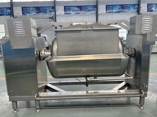 Cacerola de 300L para mezclar y cocinar en el funcionamiento de las máquinas