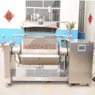 Cocina industrial de vapor con caldera de chaqueta para hacer deliciosas gachas