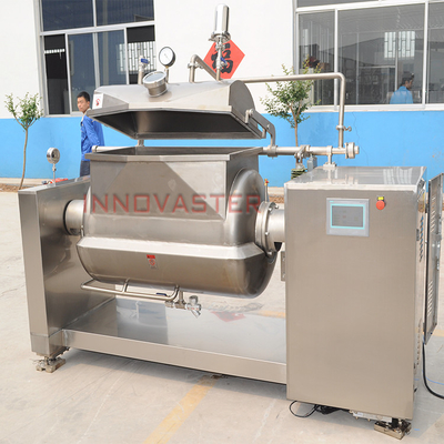 Cocina industrial de vapor con caldera de chaqueta para hacer deliciosas gachas