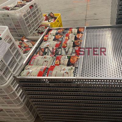 2100 KG Botellas de jugo enlatadas Procesamiento de autoclave Equipo de retorte para maíz dulce