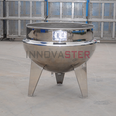 Cacerola eléctrica de gas de vapor de 500L con chaleco de aceite con 220V/230V/380V/415V/440V de voltaje
