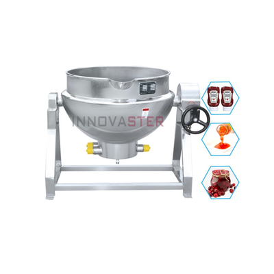 304 Acero inoxidable mezclador de gas para cocinar caldera con chaleco para equipos de procesamiento de alimentos