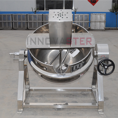 Caliente de cocina con chaleco industrial con agitado