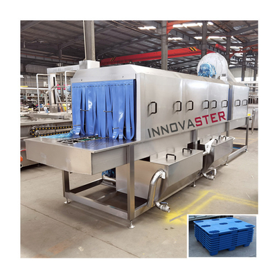 Rendimiento Lavadora industrial para paletas de cestas de plástico limpieza continua en 2021