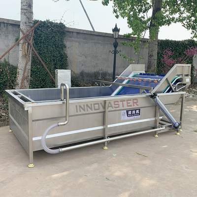 Tecnología avanzada de ozono Lavadora de vegetales para repollo, remolacha azucarera y más