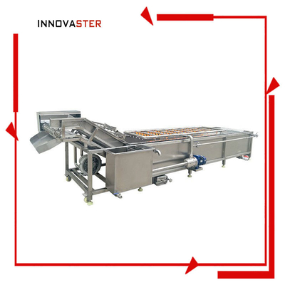 SUS 304 Máquina de lavado de productos de hortalizas y frutas de ciclo de agua industrial de tanque único