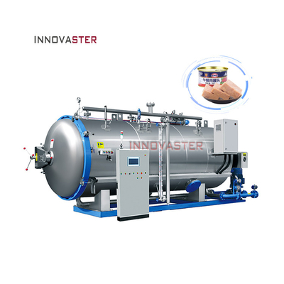 Autoclave de retorte de acero inoxidable 304 para alimentos en bolsas que cumplen con los requisitos del cliente