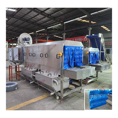 Revolucione su proceso de limpieza con nuestra lavadora de cajas 6000*2800*2200