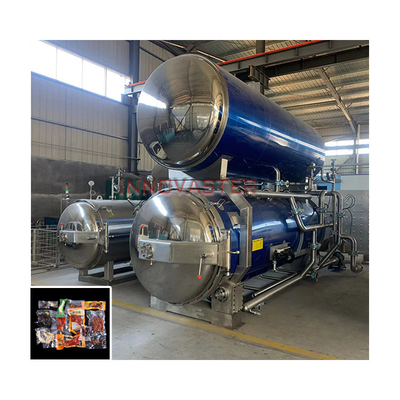 Autoclave de esterilización a alta temperatura personalizable para bebidas y jugos de frutas