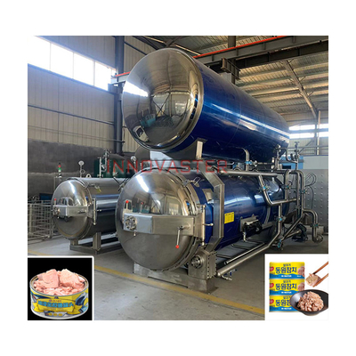 Sopa de calidad alimentaria botella de mascotas Spray de agua esterilización a alta temperatura 3P Retorte de autoclave