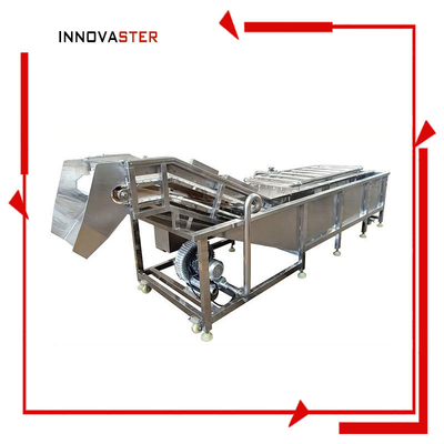 Silver Advantage Túnel de ciclo de agua industrial Lavadora de verduras y frutas
