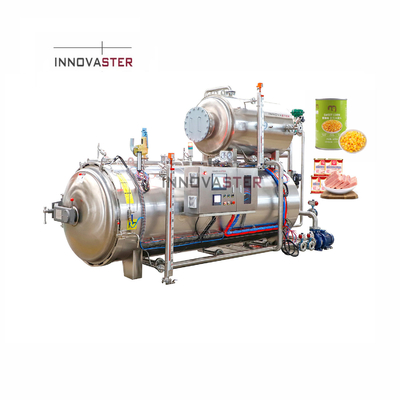 Autoclaves de esterilización con agua a vapor para vegetales y sustratos de hongos