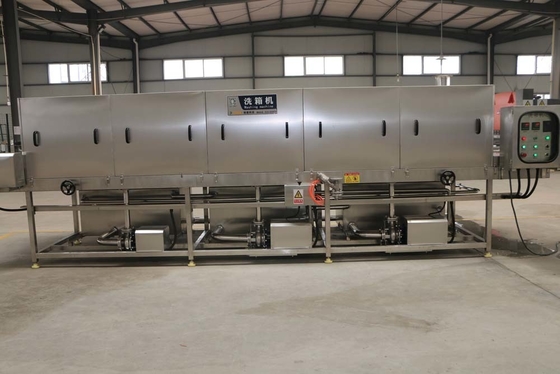 6000*2800*2200 Cajas de plástico automáticas, bandejas, cajas, moldes, lavadora para palets