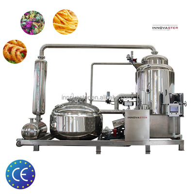 Máquina de freír al vacío de fritas de frutas y verduras con un contenido de aceite muy bajo