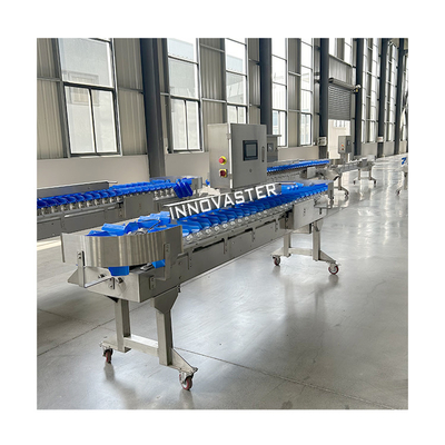 6000x1250x1750mm Productos del mar Ostras Pesca clasificador de peso para equipos de la industria alimentaria