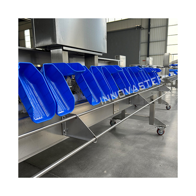 Instalaciones de fabricación Balanza automática para la clasificación de frutas y hortalizas