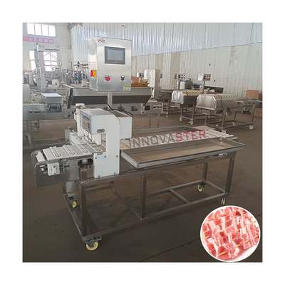 400 KG Capacidad SUS304 máquina automática de acero inoxidable de carne de pollo barbacoa salchicha y salchicha
