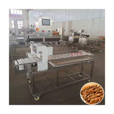 Procesamiento de carne y alimentos Kebab automático de formación de bolas de pescado máquina de esqueleto con 1kw de potencia