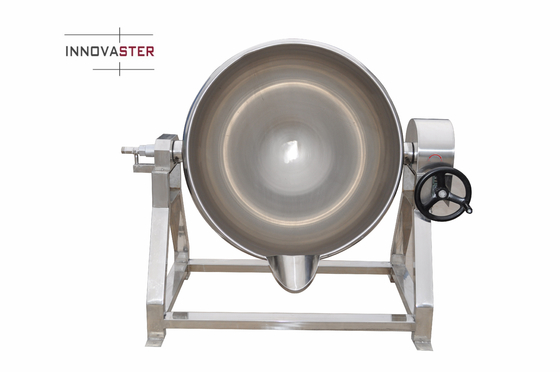 Cacerola automática de vapor de 50L para salsa de caramelo con pasta de frijoles rojos