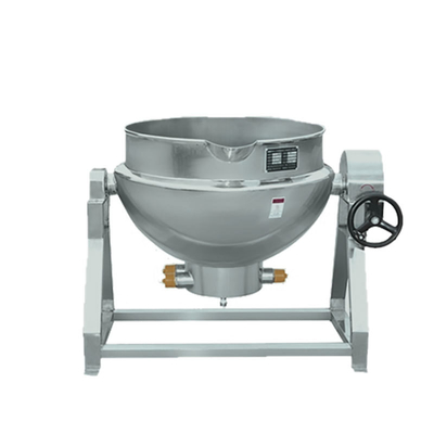 Acero inoxidable 304 caldera de calefacción eléctrica con chaleco para salsa de caramelo de pasta de frijoles rojos