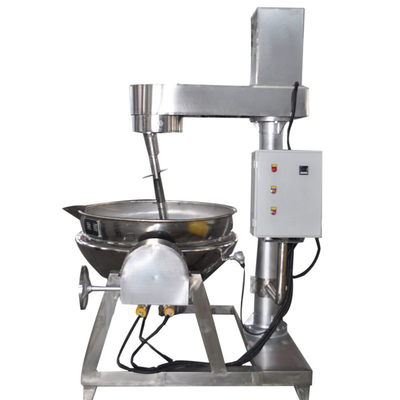Mezclador planetario de vapor caldera con chaleco con agitador mezcla y cocina