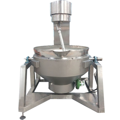 Mezclador planetario de vapor caldera con chaleco con agitador mezcla y cocina