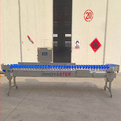 220V/380V Cinturón transportador Pesador de comprobación Máquina de clasificación para peces Camarones Ostras Productos del mar