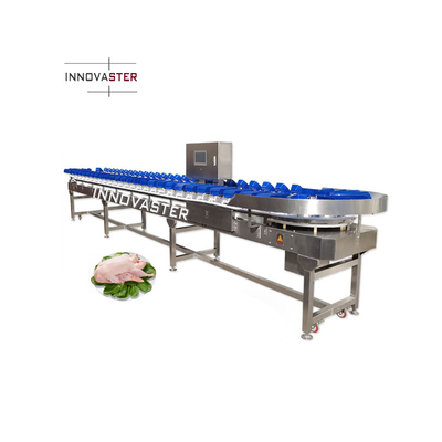 220V/380V Máquina de clasificación de peso automática personalizable para pescado camarones ostras mariscos