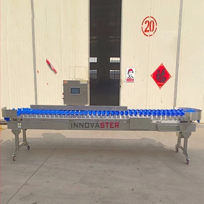 Equipo de procesamiento de pescado fácil de operar clasificador rotativo máquina de clasificación de peso de ostras 220V/380V